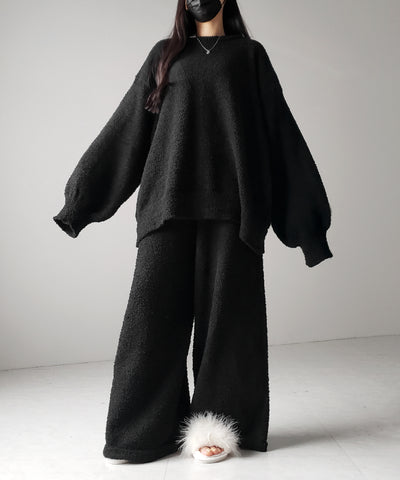 【 セットアップ可能 】マシュマロタッチビッグプルオーバー / marshmallow touch big pullover