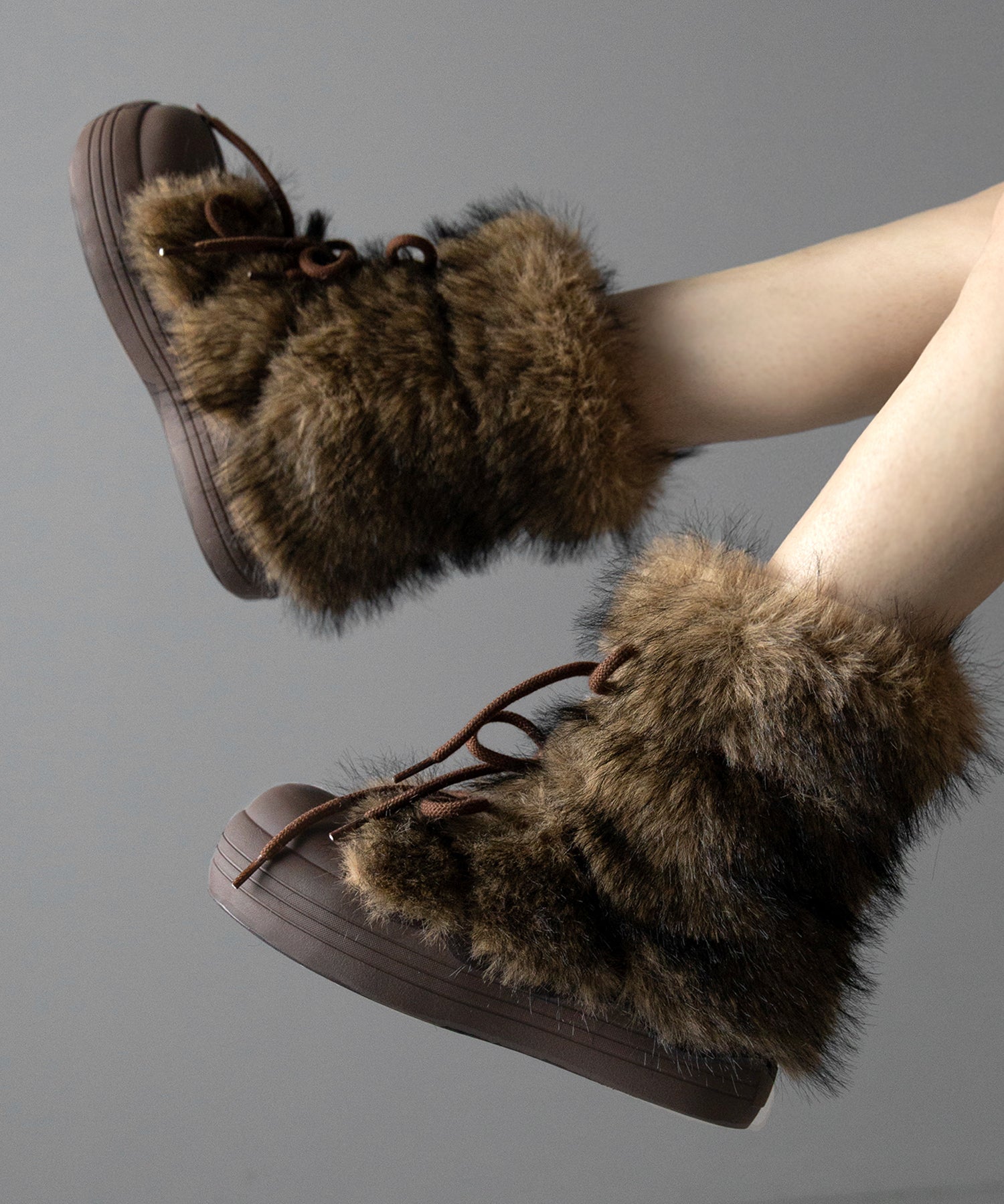 ボリュームフェイクファーブーツ / volume fake fur boots