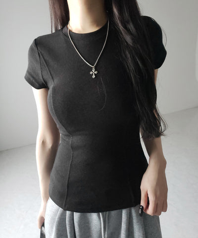 スーパーフィットスリムラインTシャツ / super fit slim line T-shirt