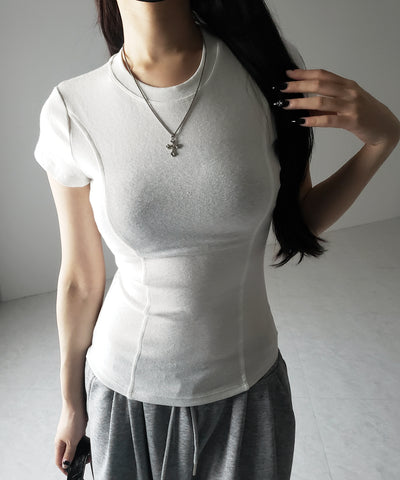 スーパーフィットスリムラインTシャツ / super fit slim line T-shirt