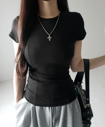 スーパーフィットスリムラインTシャツ / super fit slim line T-shirt