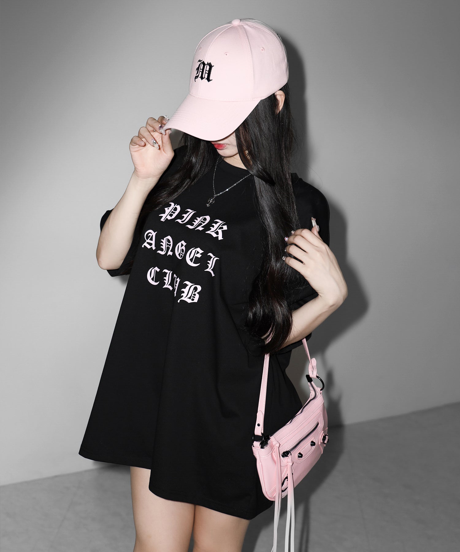 【 新色ピンク追加! 】M LOGO embroidery CAP / M LOGO 刺繍キャップ