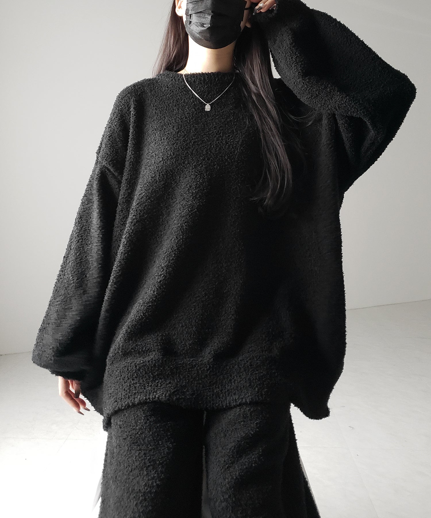 【 セットアップ可能 】マシュマロタッチビッグプルオーバー / marshmallow touch big pullover