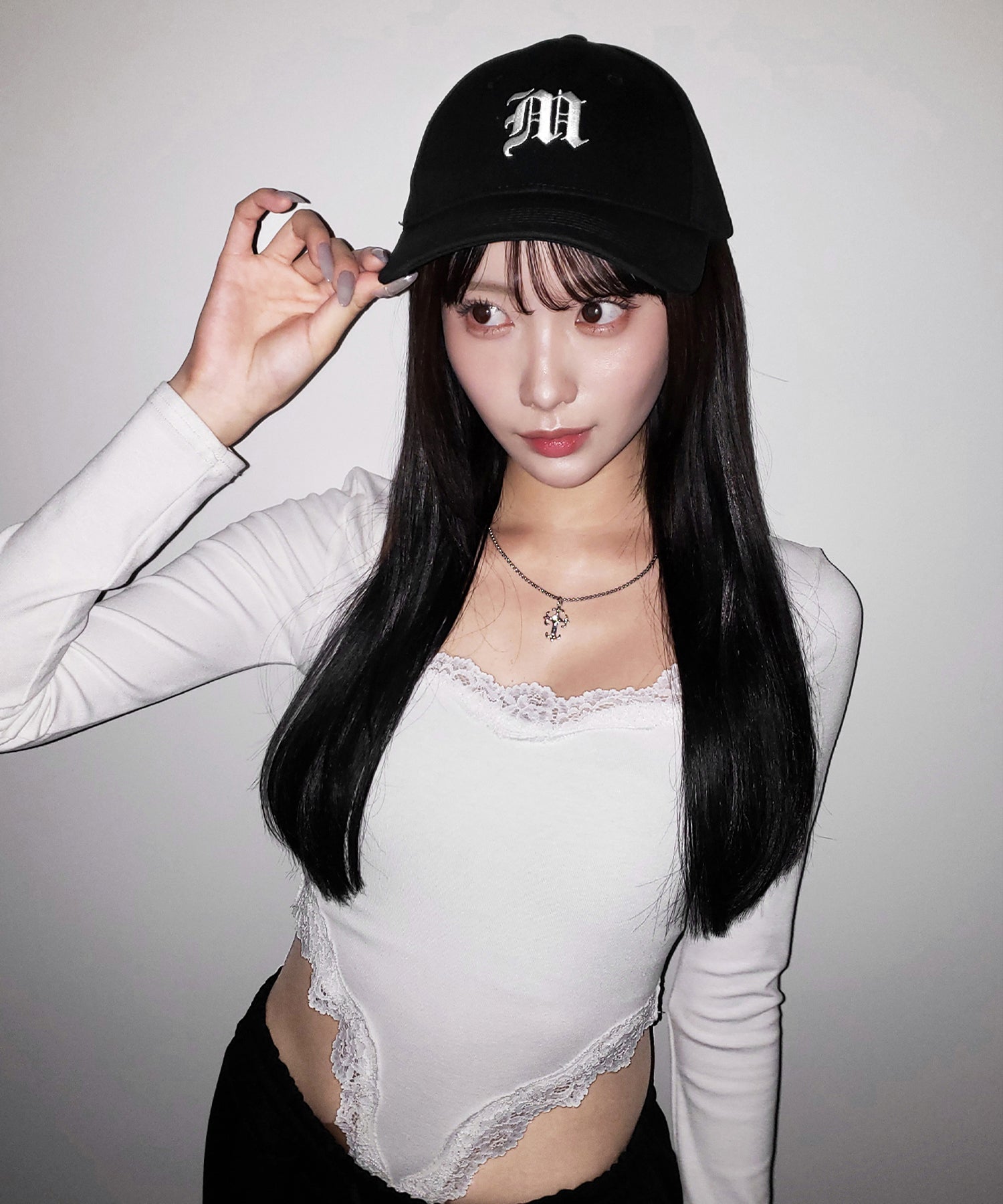 M LOGO embroidery CAP / M LOGO 刺繍キャップ