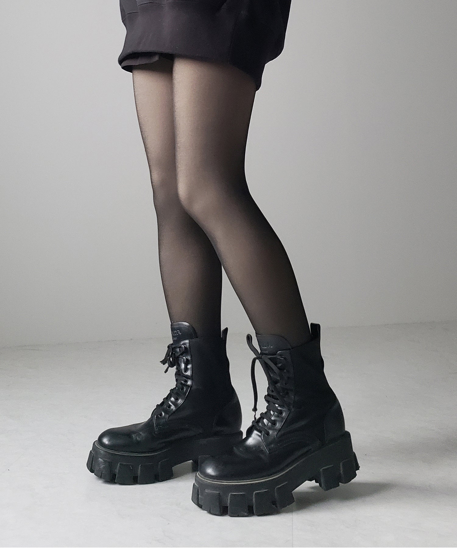 【 220デニール 】あったか裏起毛ストッキングフェイクタイツ