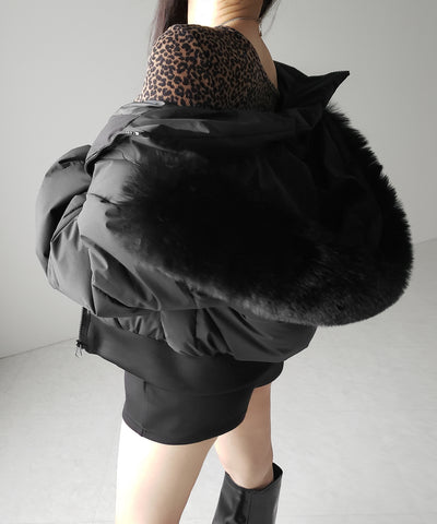 レオパードワンショルシャーリングリブカットソートップス / leopard one shoulder shirring rib cutsew tops