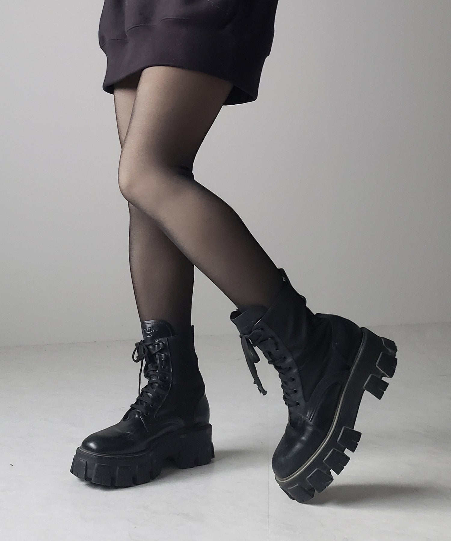 【 220デニール 】あったか裏起毛ストッキングフェイクタイツ