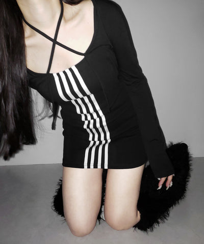 4ラインタイトミニキャミワンピース / 4 line tight mini cami onepiece