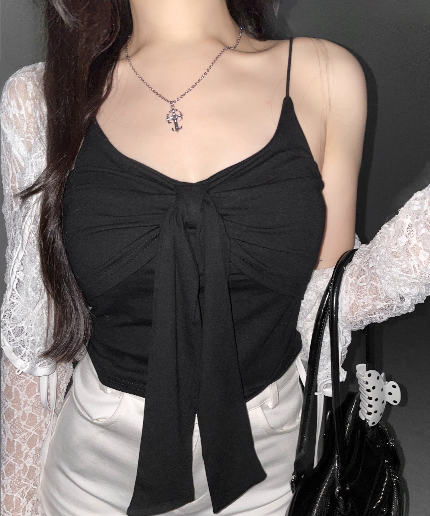 ビッグリボンキャミソール/ BIG ribbon camisole