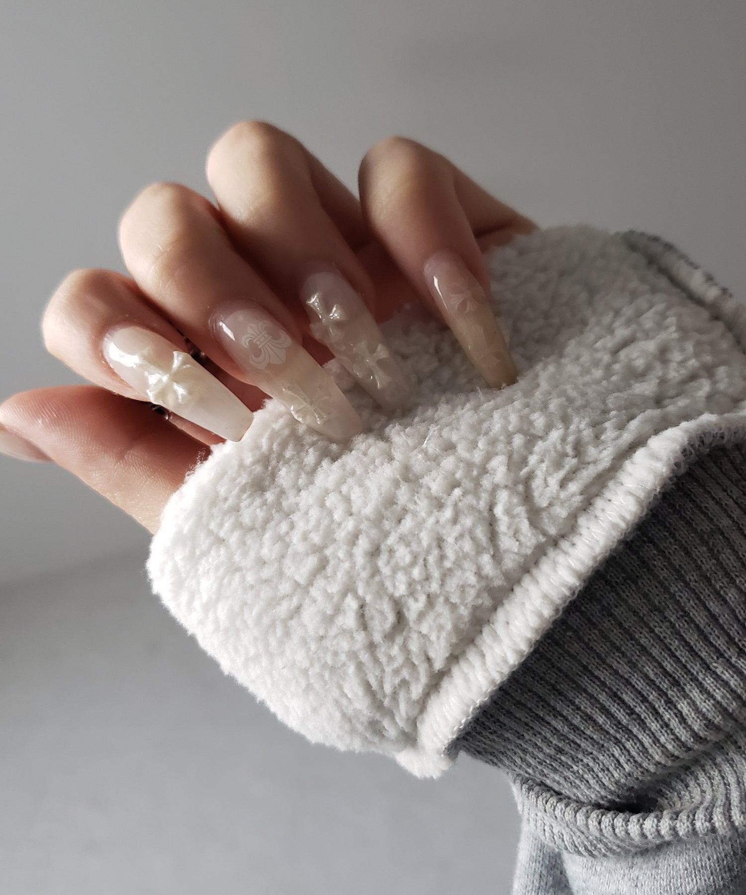 【 セットアップ 】裏起毛ファーフードオーバージップパーカー&スウェットショートパンツ / Urakimo fur over zip hoodie & sweat short pants SETUP