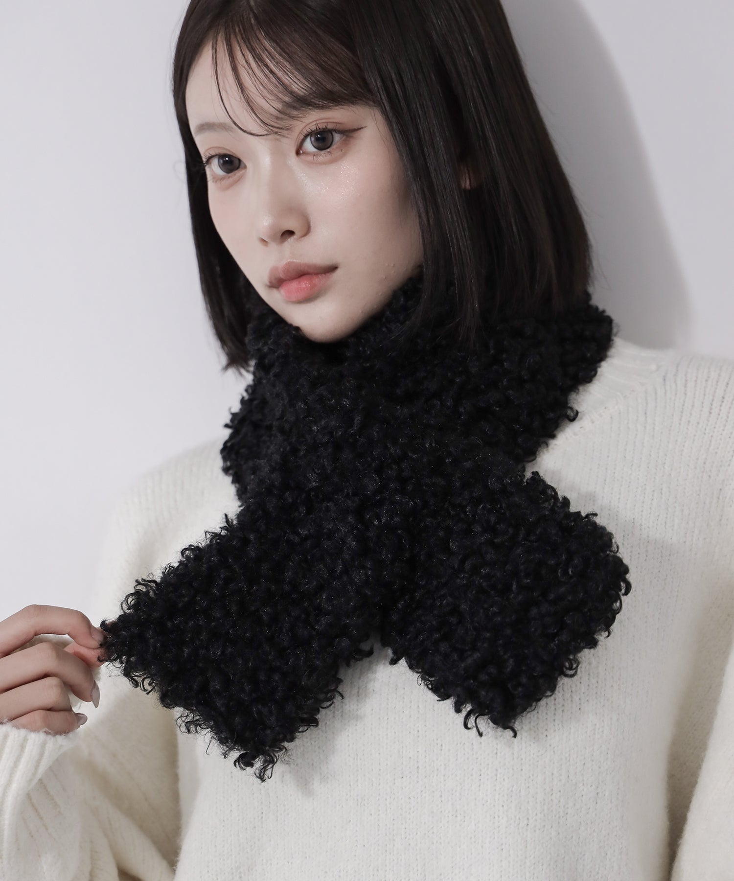 テディボアミニマフラー / teddy boa mini muffler