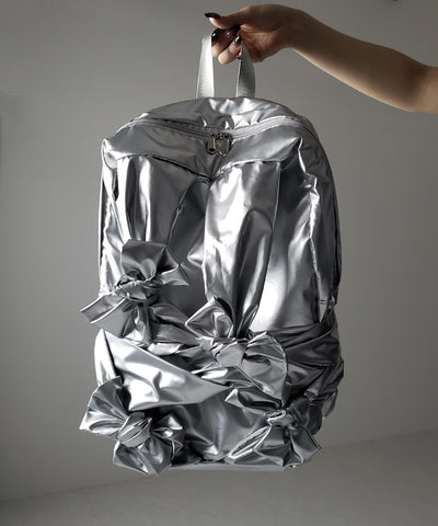 バレエコアリボンバックパック / ballet core ribbon backpack