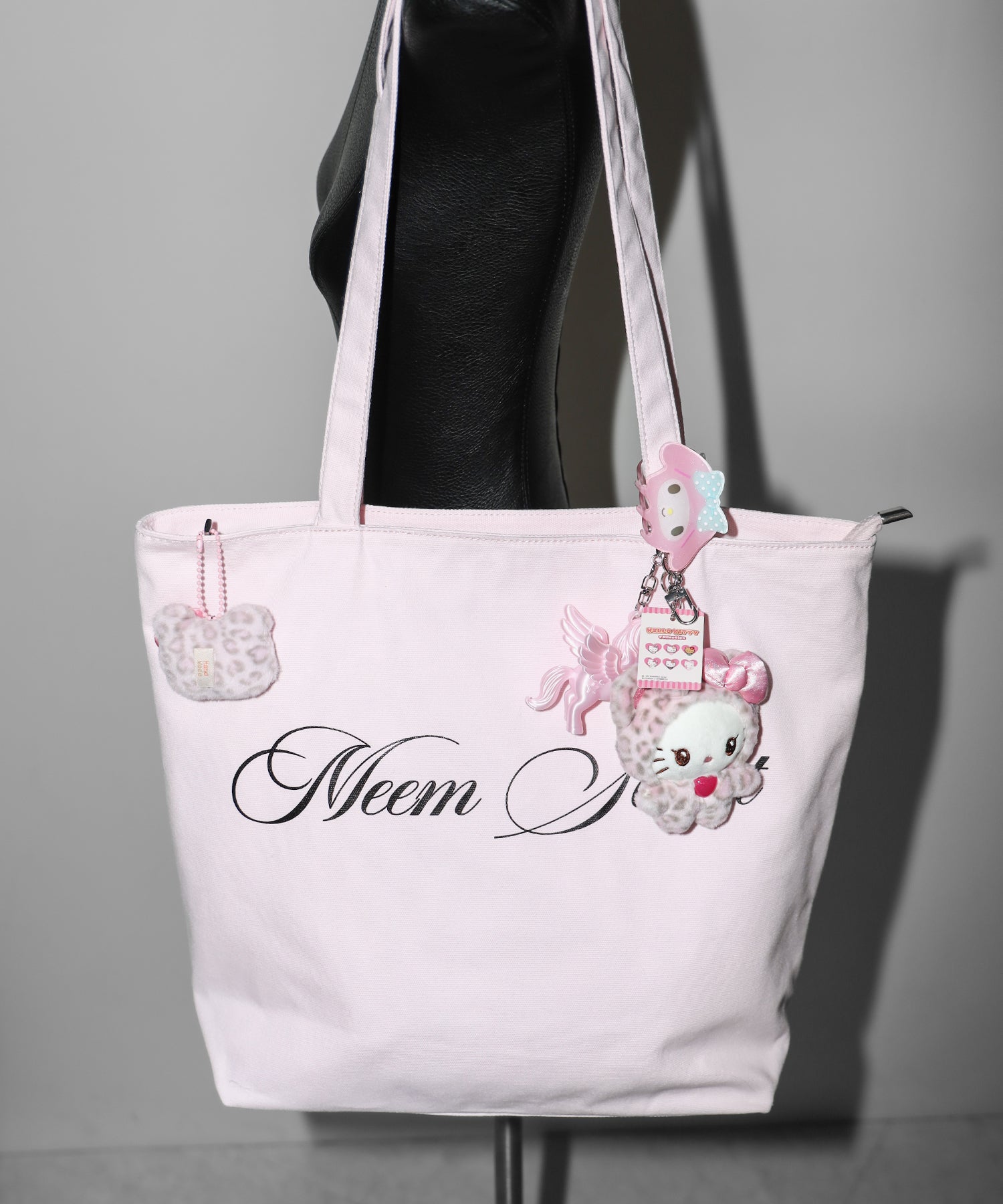 【 2color 】レタリングロゴトートバッグ / lettering logo tote bag