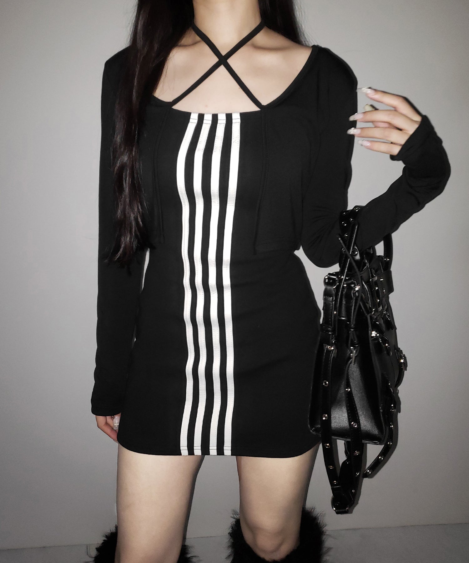 4ラインタイトミニキャミワンピース / 4 line tight mini cami onepiece