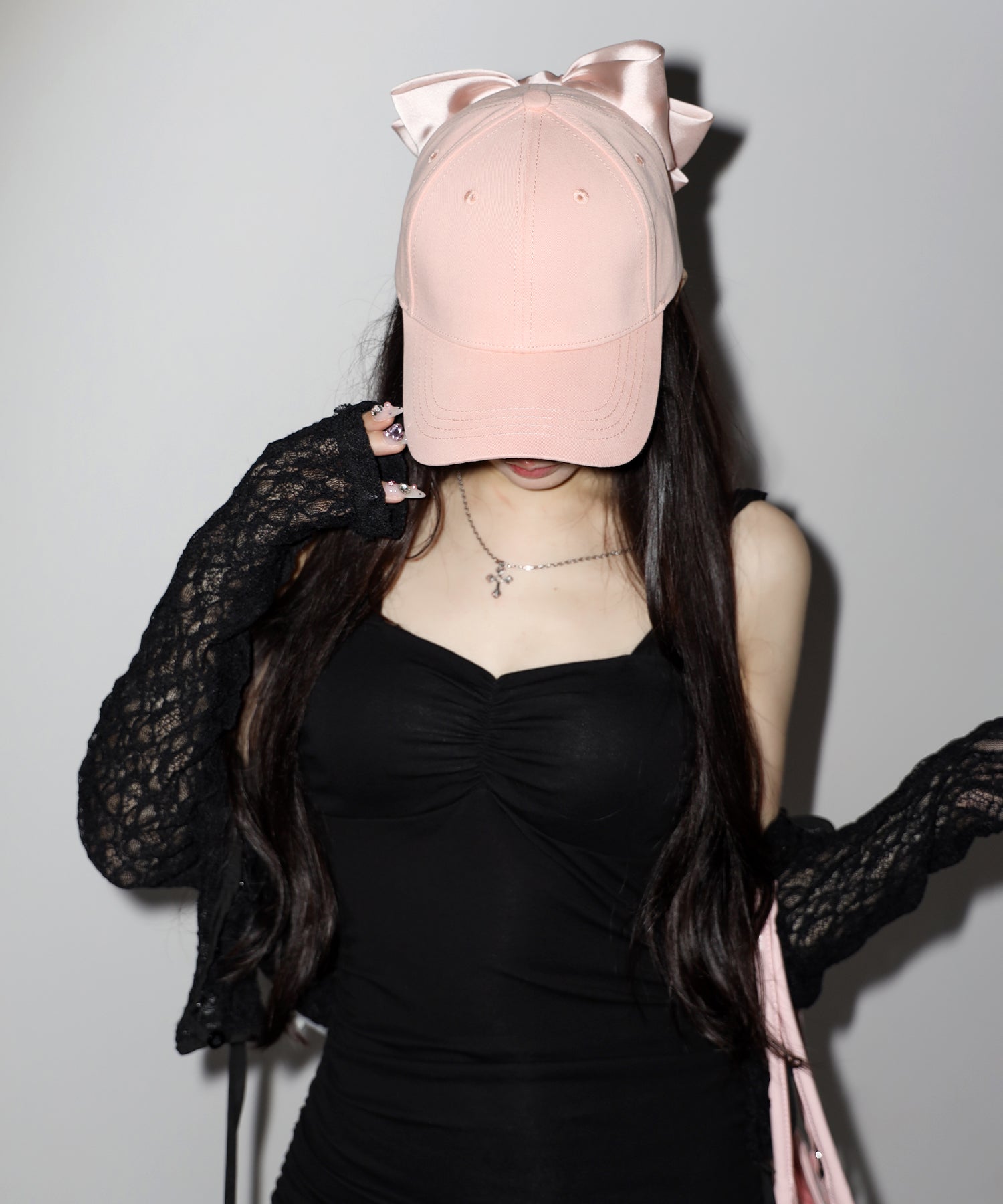 バックリボンキャップ / back ribbon CAP