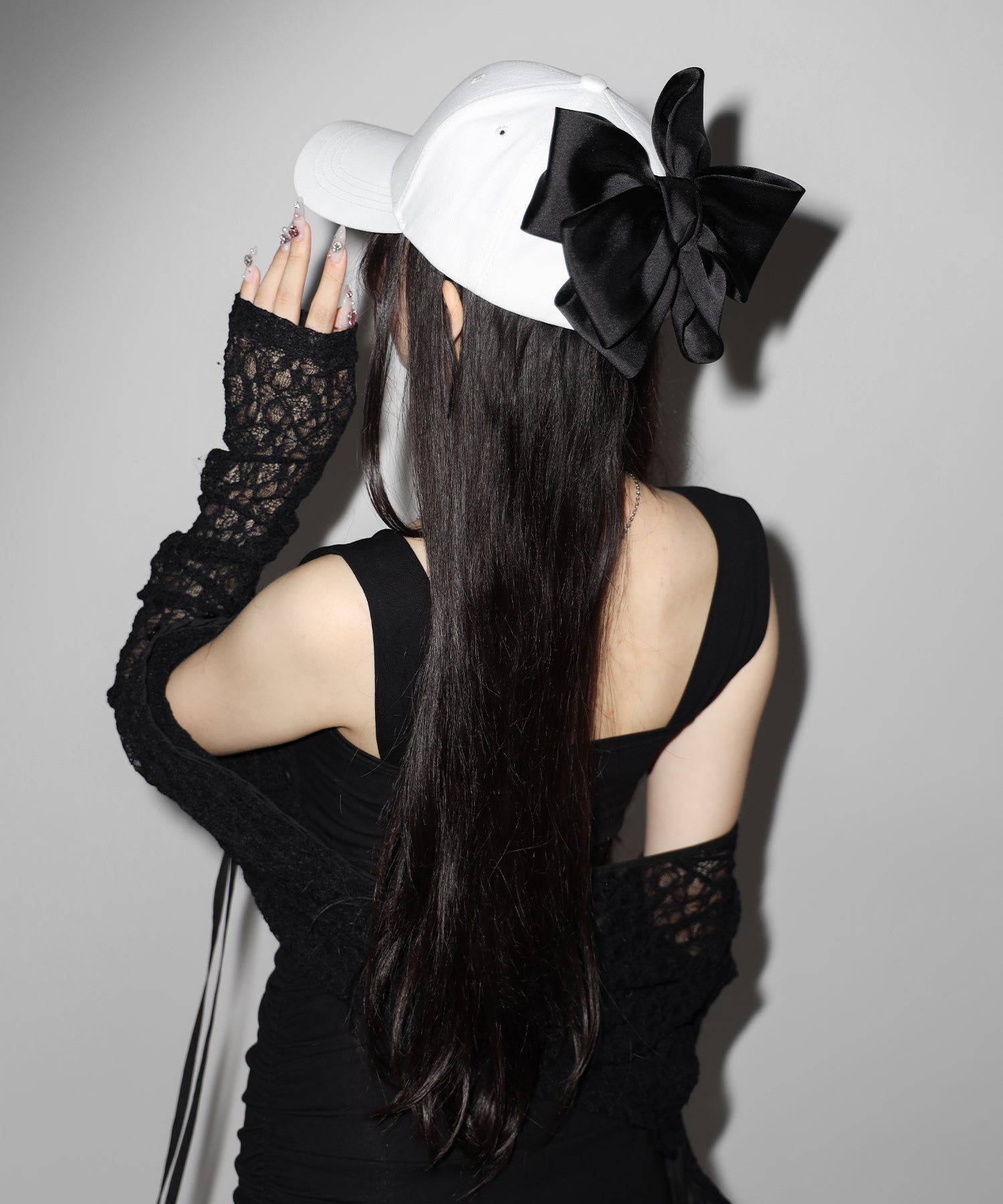 バックリボンキャップ / back ribbon CAP