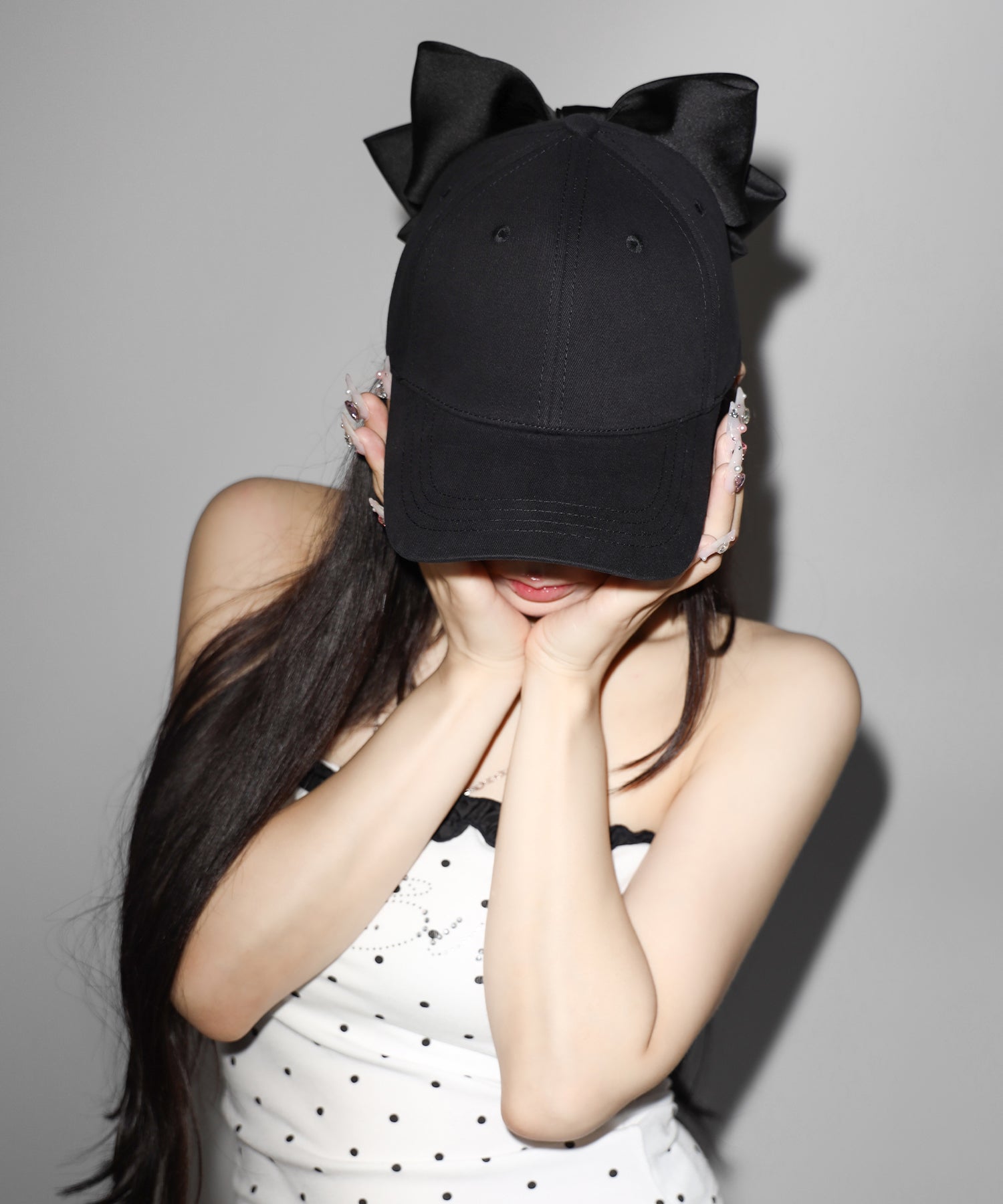 バックリボンキャップ / back ribbon CAP