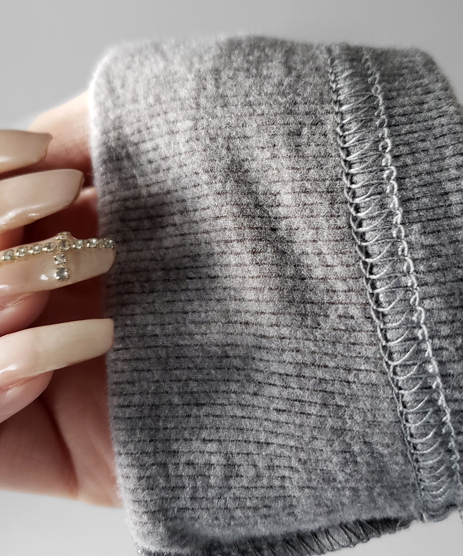 【 裏微起毛 / 2点セット 】ハイネックノースリーブトップス + ショートカーディガン SET / high neck nosleeve tops + short cardigan SET