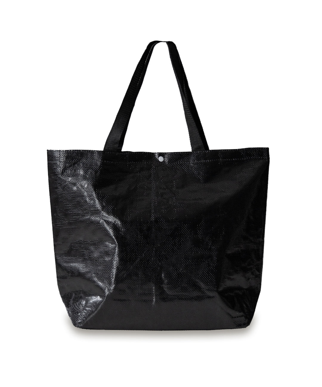 LOGO TARPAULIN SHOPPER BAG BLACK / ロゴターポリンショッパーバッグブラック
