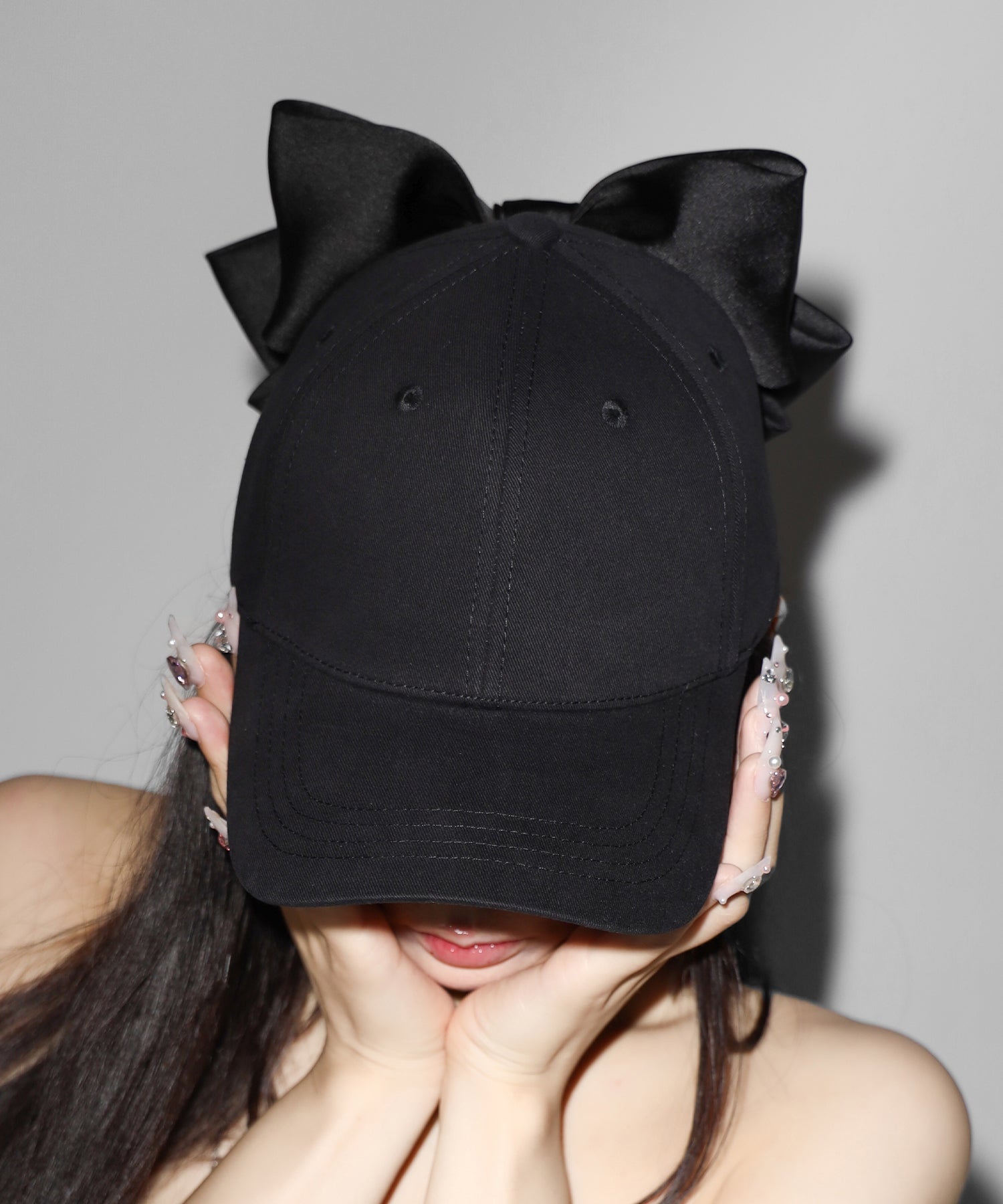 バックリボンキャップ / back ribbon CAP