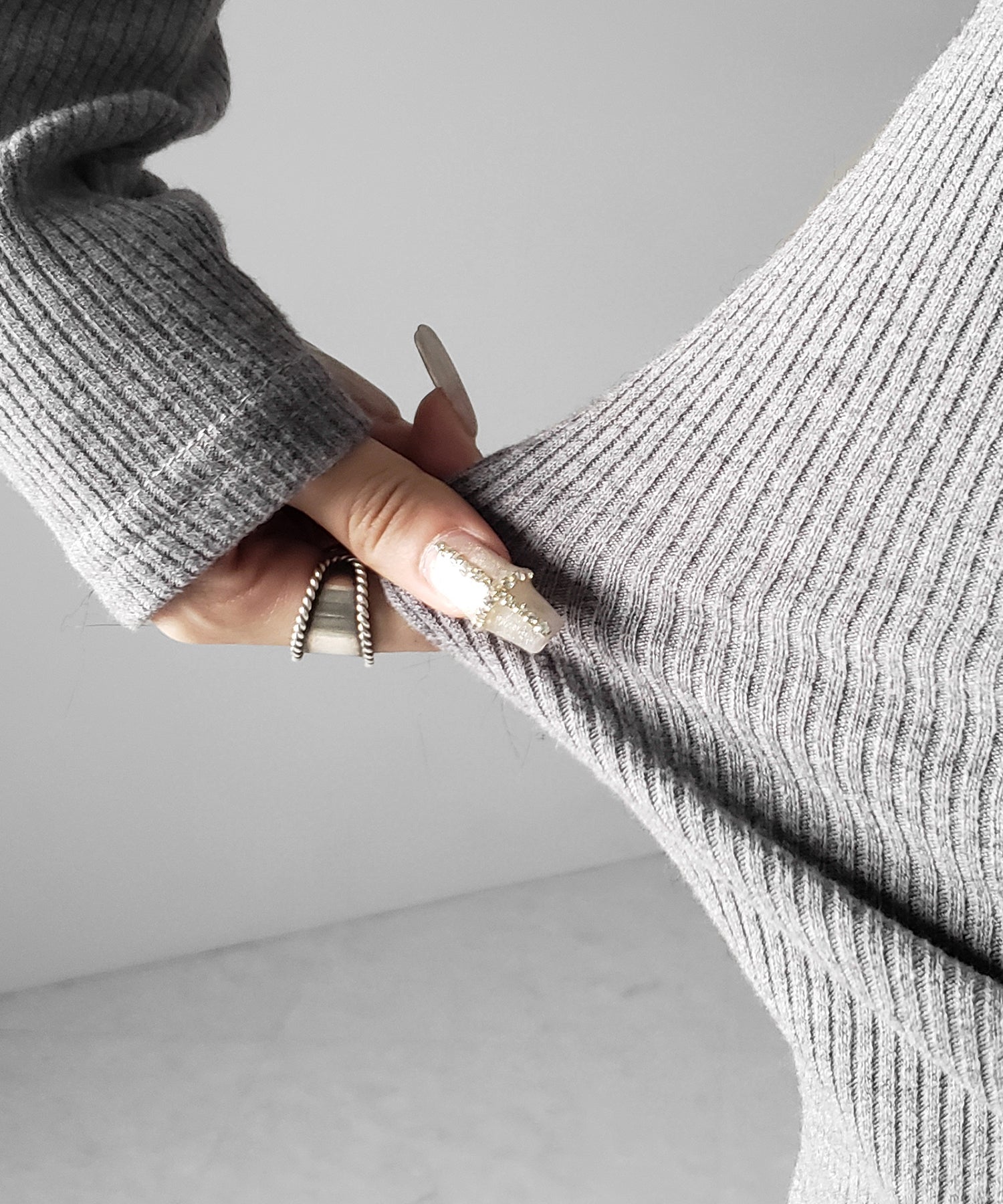 裏起毛ヘンリーネックタイトミニワンピース / urakimo henley neck tight mini onepiece