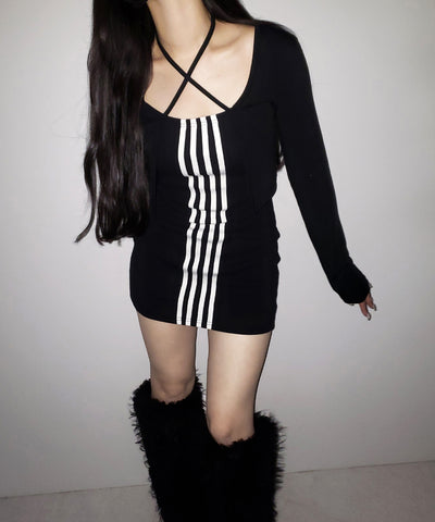 4ラインタイトミニキャミワンピース / 4 line tight mini cami onepiece