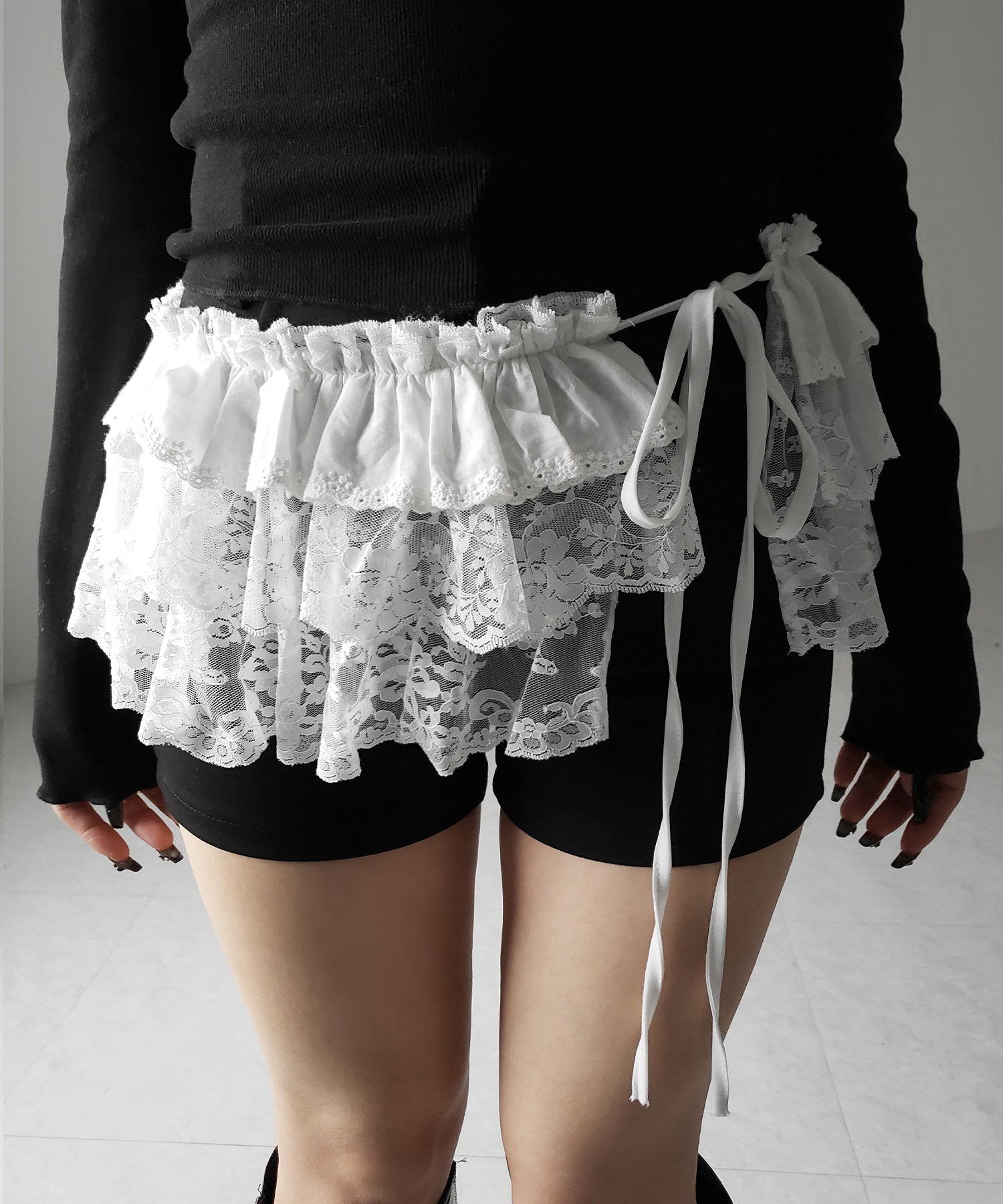 ハイウエストタイトスパンショートパンツ / high waist tight span short pants
