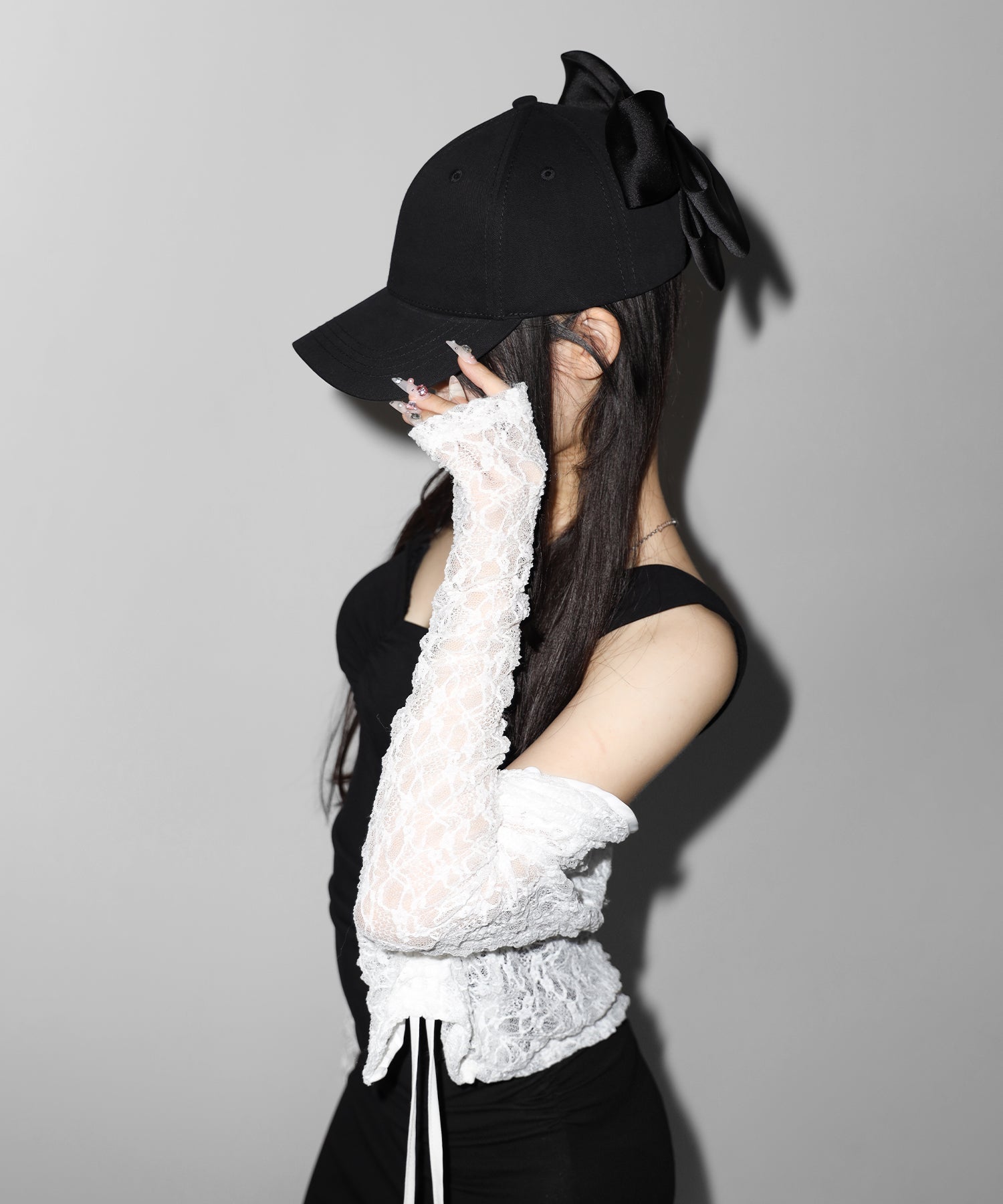 バックリボンキャップ / back ribbon CAP