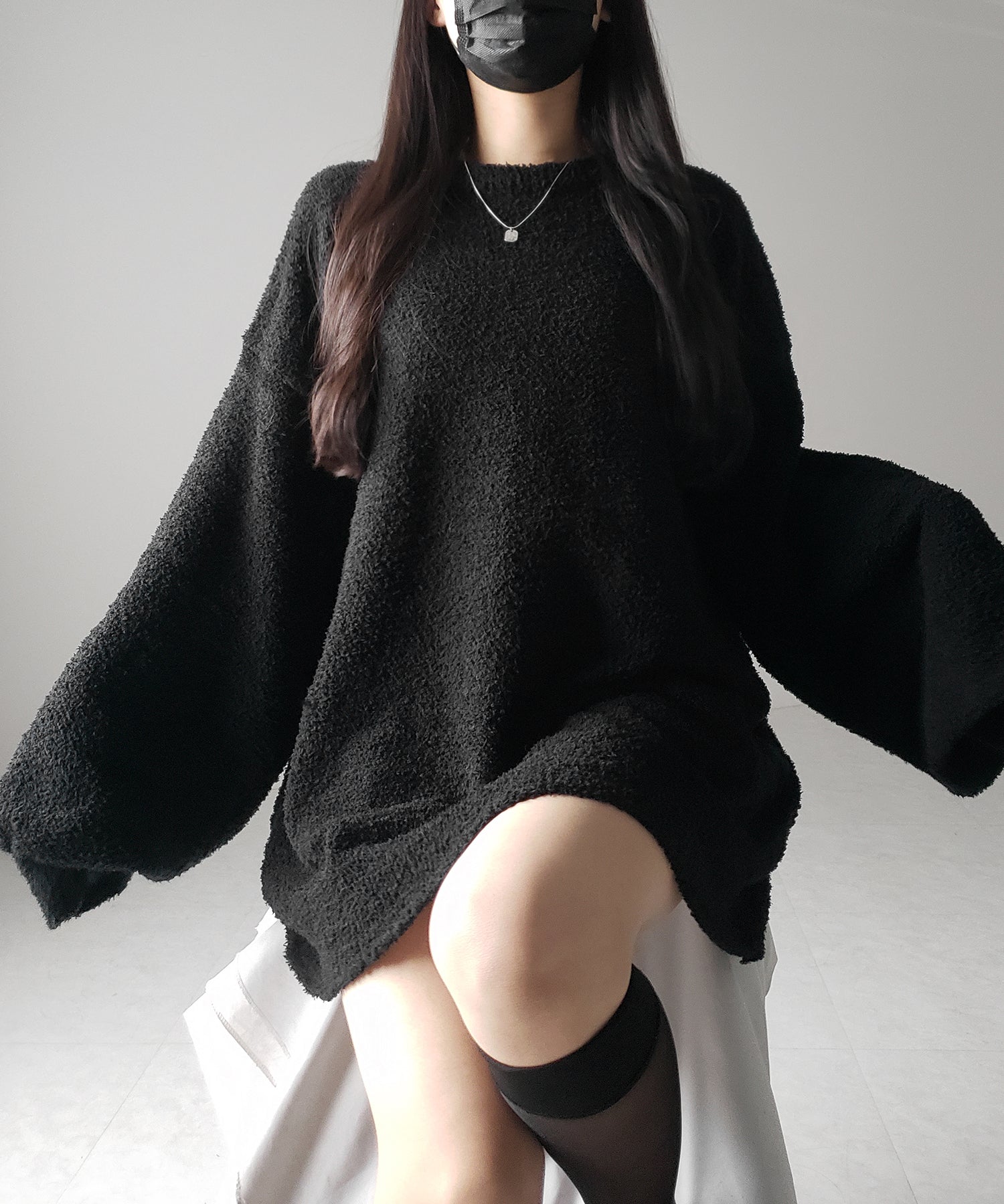 【 セットアップ可能 】マシュマロタッチビッグプルオーバー / marshmallow touch big pullover