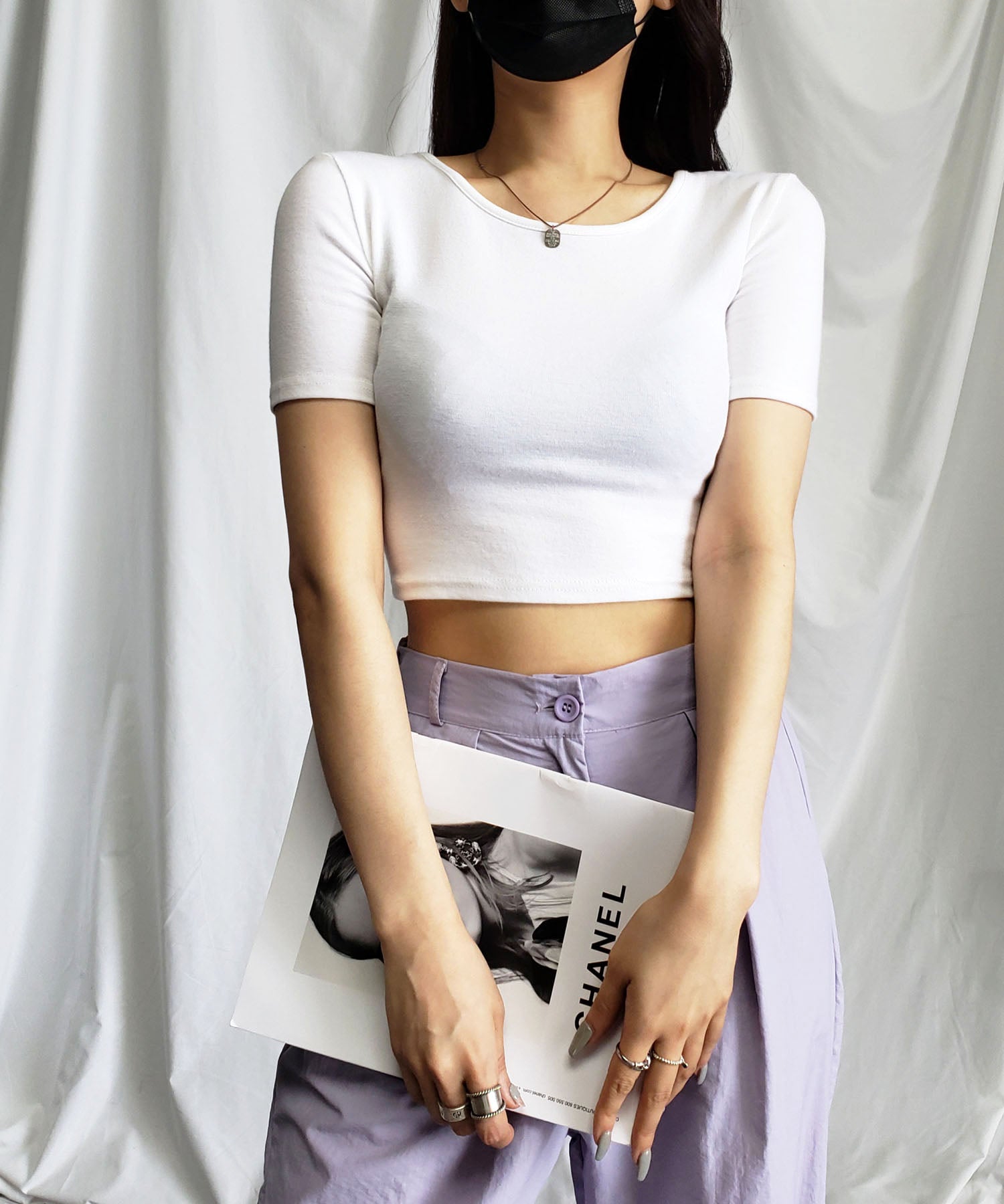 バックストラップショートちびTシャツ