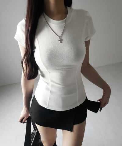 スーパーフィットスリムラインTシャツ / super fit slim line T-shirt