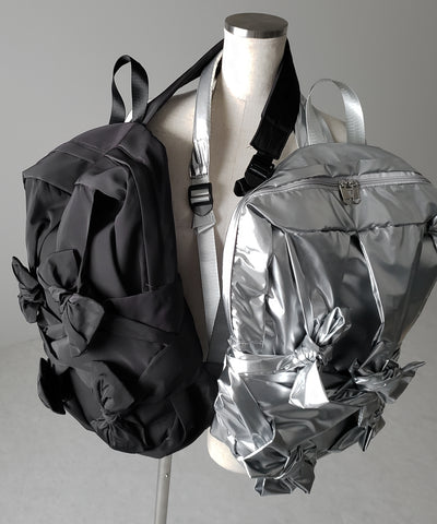 バレエコアリボンバックパック / ballet core ribbon backpack