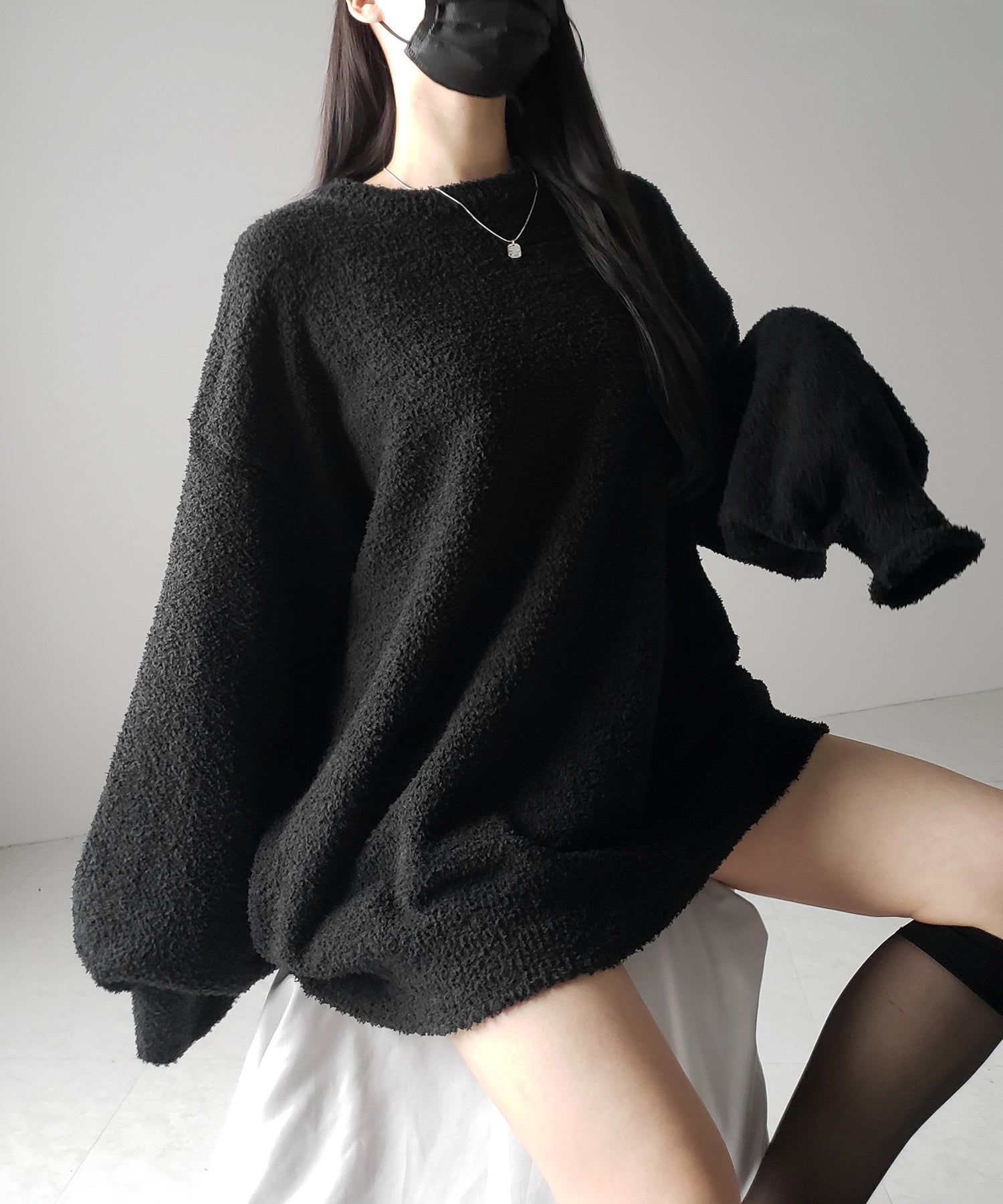 【 セットアップ可能 】マシュマロタッチビッグプルオーバー / marshmallow touch big pullover
