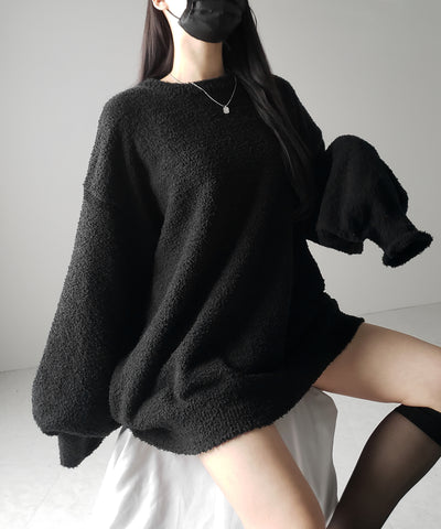 【 セットアップ可能 】マシュマロタッチビッグプルオーバー / marshmallow touch big pullover