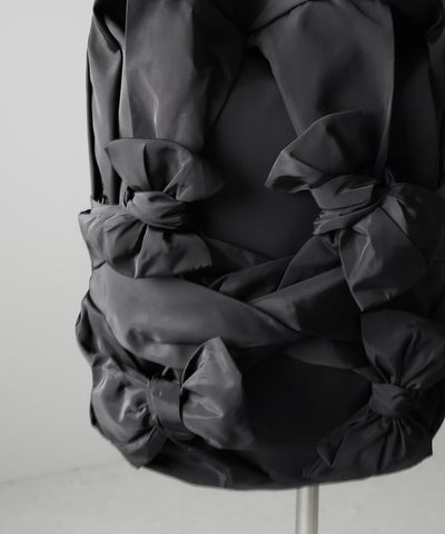 バレエコアリボンバックパック / ballet core ribbon backpack