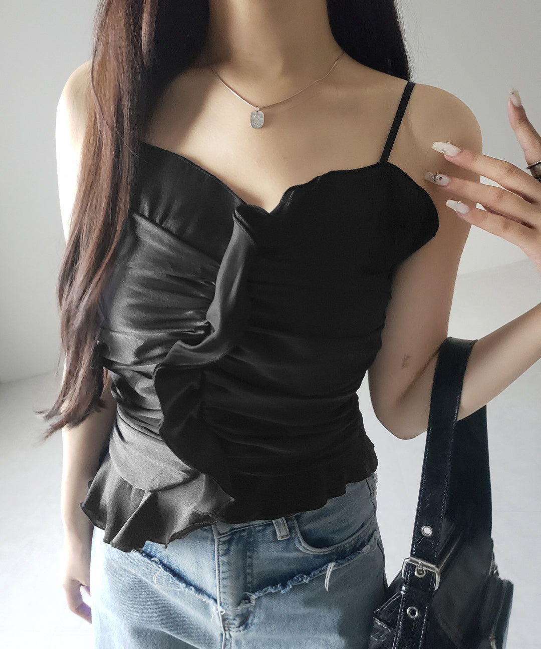 オーガンジーボリュームフリルビスチェ / organdy volume Frill Bustier