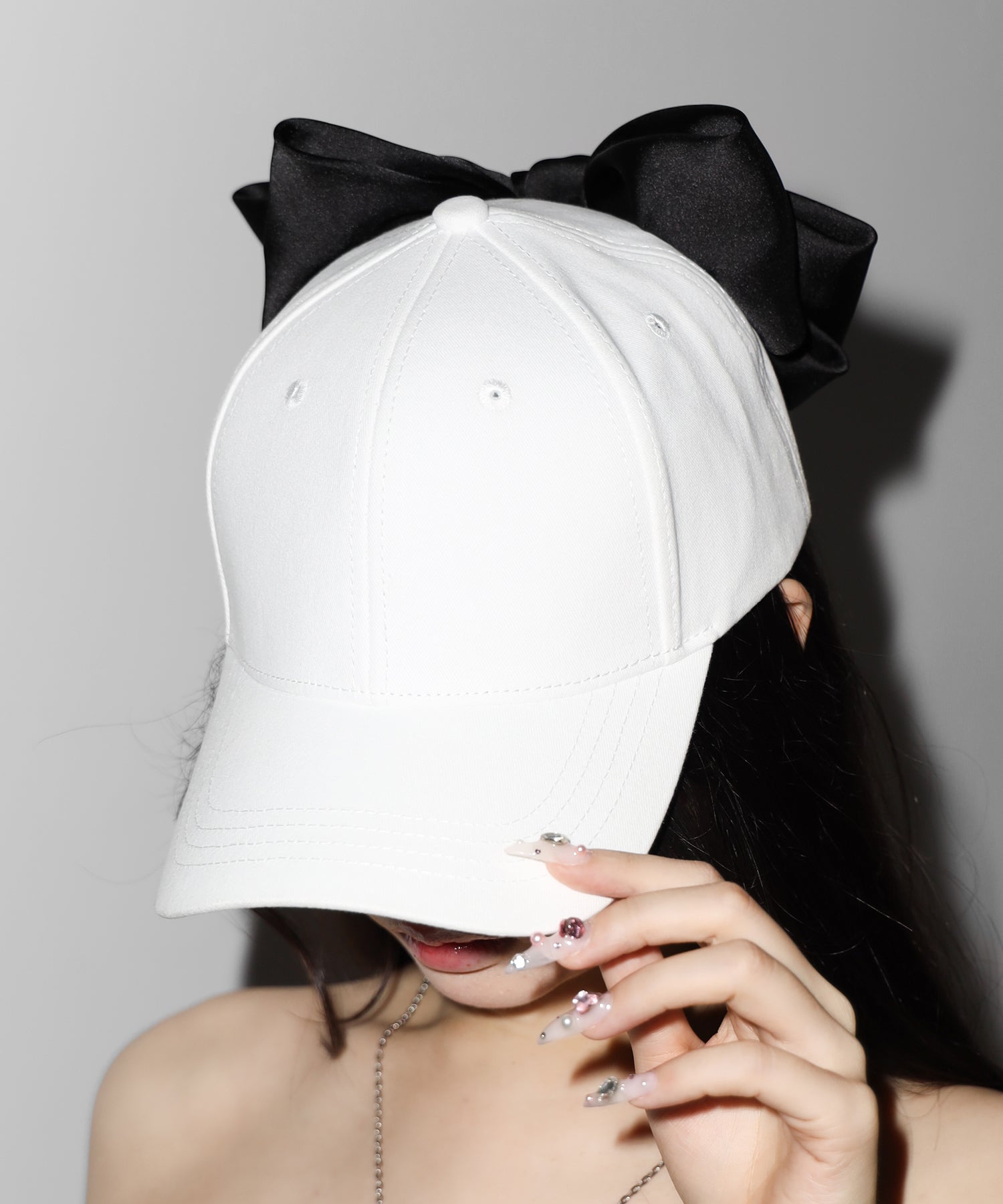 バックリボンキャップ / back ribbon CAP