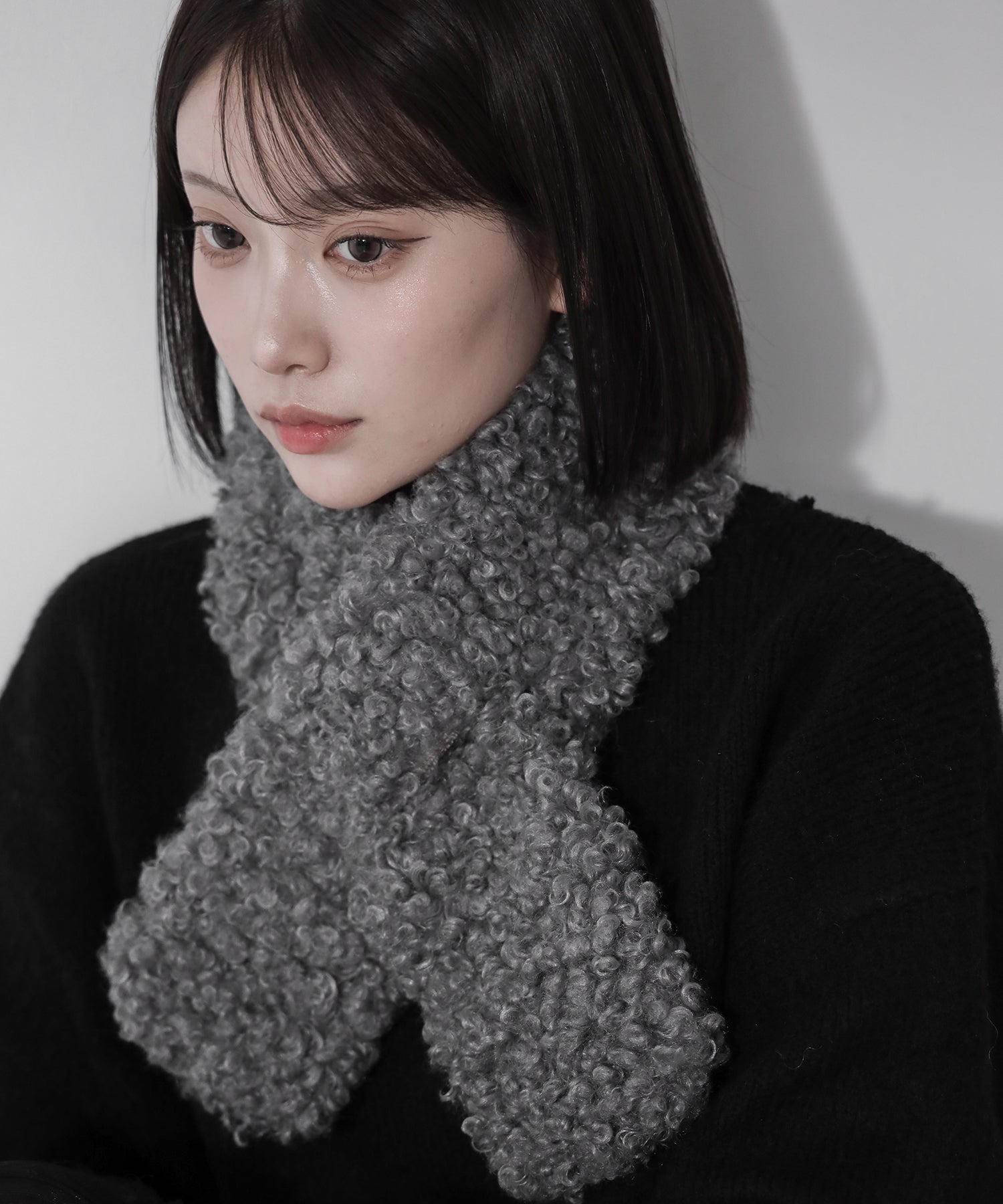 テディボアミニマフラー / teddy boa mini muffler