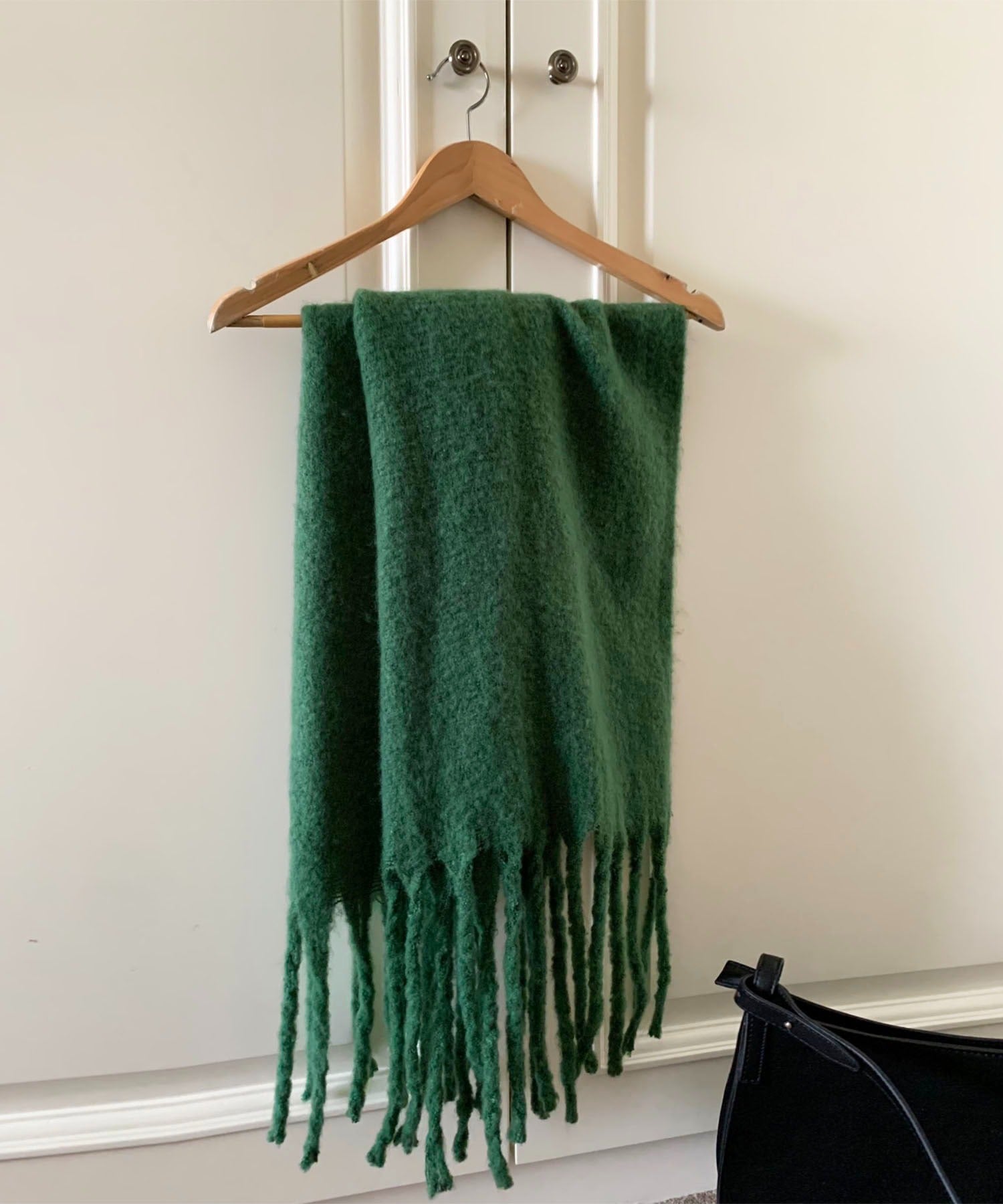 【30色展開 】ふわふわフリンジボリュームマフラー