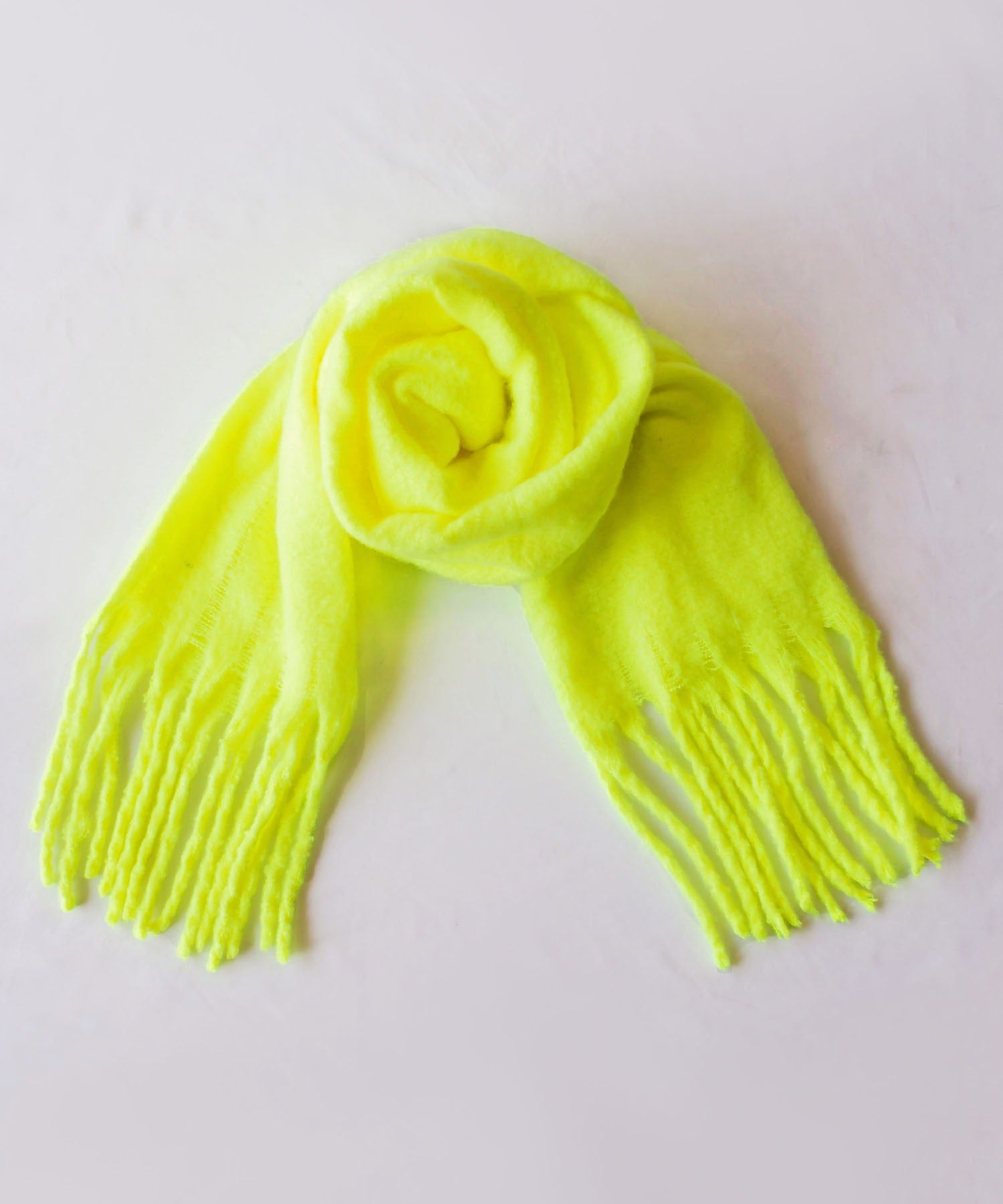 【30色展開 】ふわふわフリンジボリュームマフラー