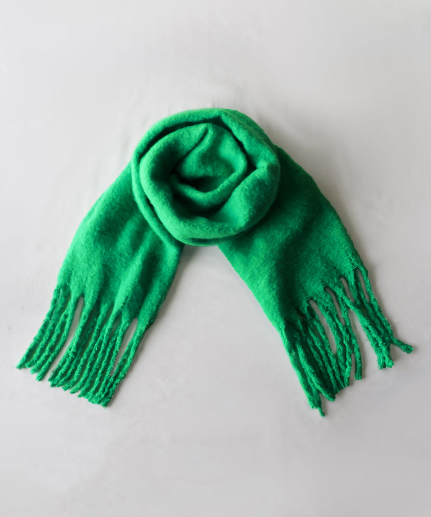 【30色展開 】ふわふわフリンジボリュームマフラー