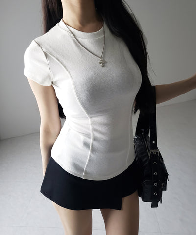 スーパーフィットスリムラインTシャツ / super fit slim line T-shirt