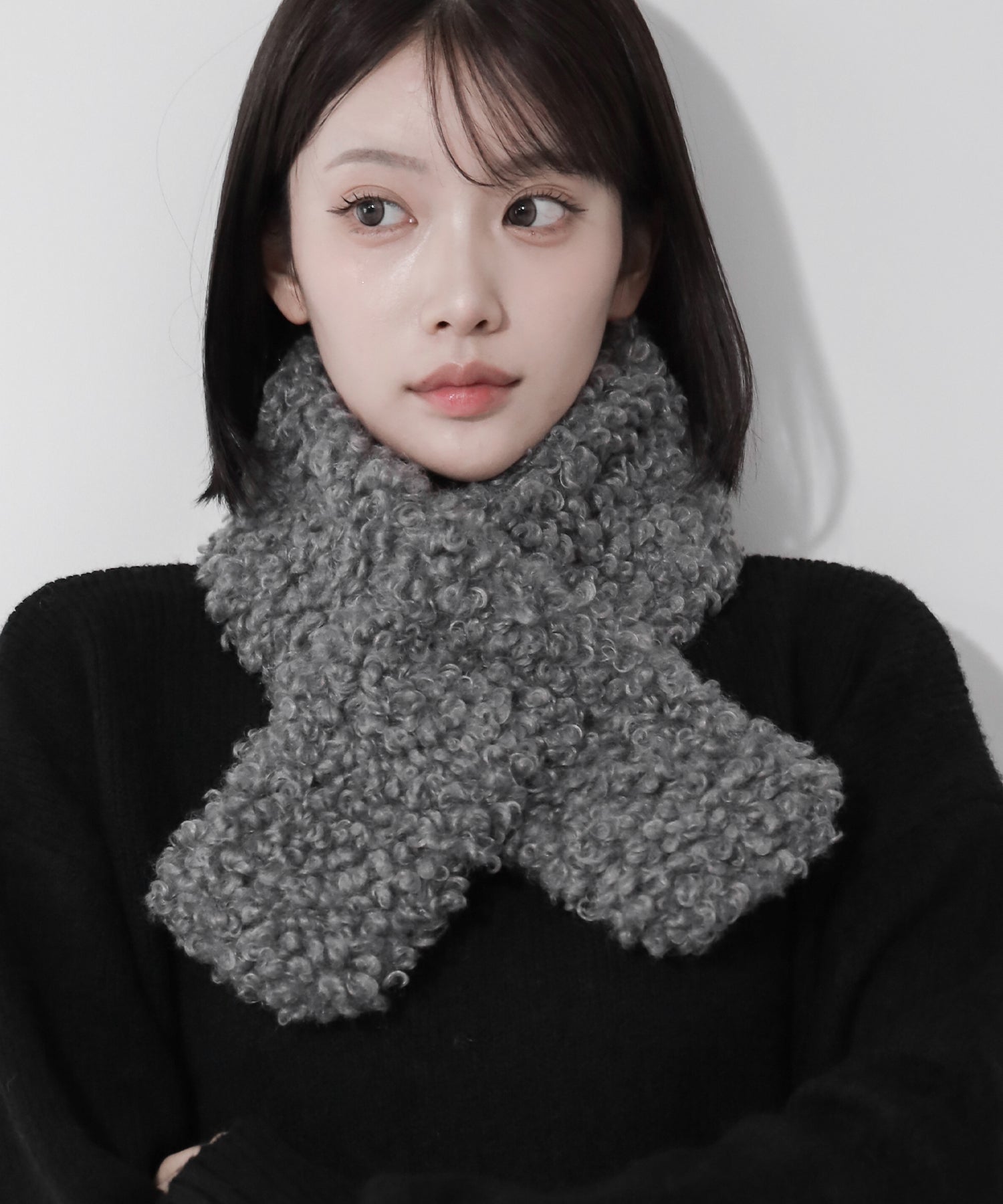 テディボアミニマフラー / teddy boa mini muffler