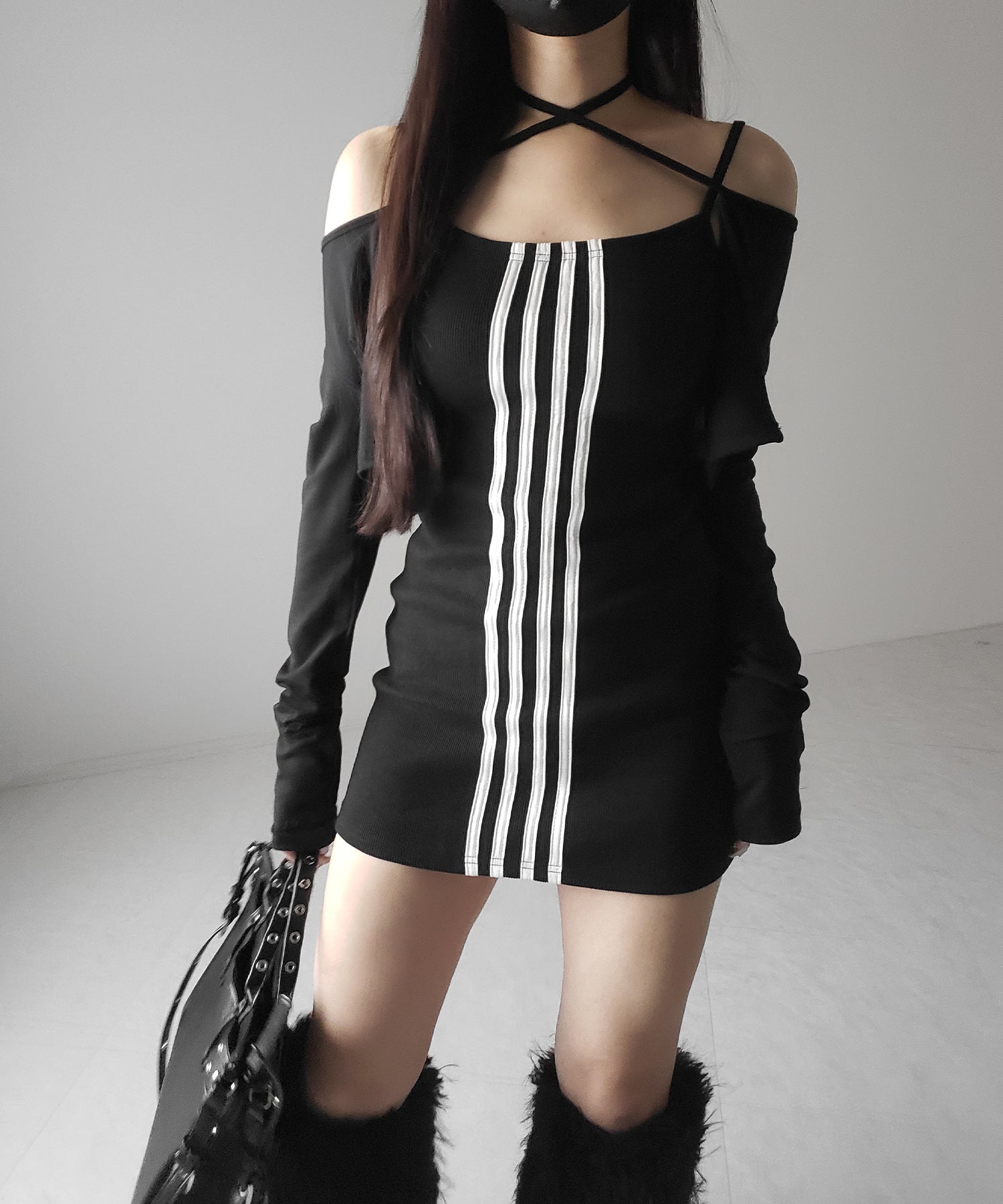 4ラインタイトミニキャミワンピース / 4 line tight mini cami onepiece