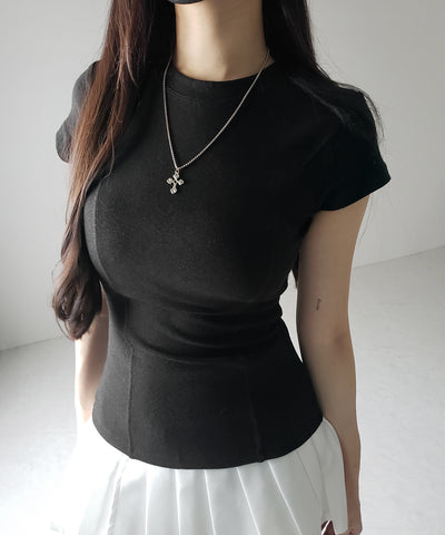 スーパーフィットスリムラインTシャツ / super fit slim line T-shirt