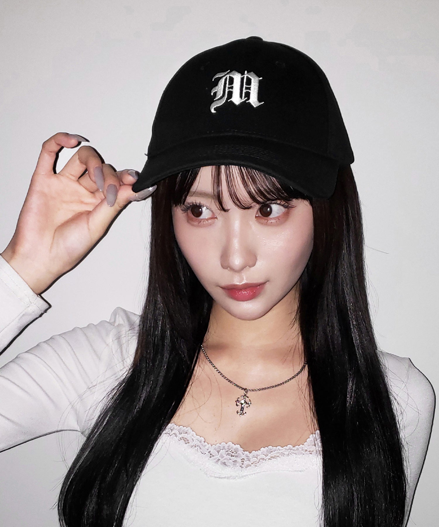 M LOGO embroidery CAP / M LOGO 刺繍キャップ