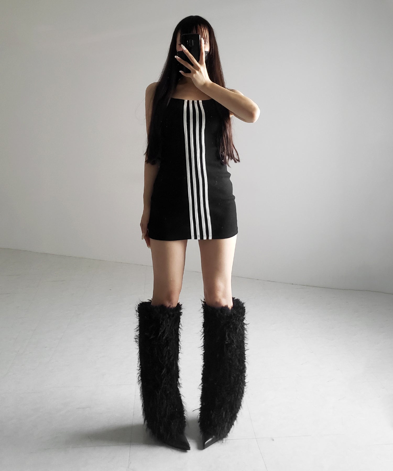 4ラインタイトミニキャミワンピース / 4 line tight mini cami onepiece