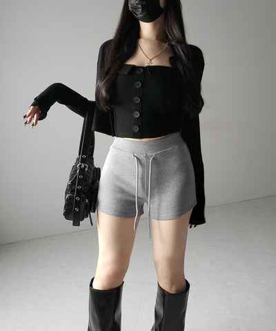 マイクロミニスウェットショートパンツ / micro mini sweat short pants