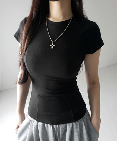 スーパーフィットスリムラインTシャツ / super fit slim line T-shirt