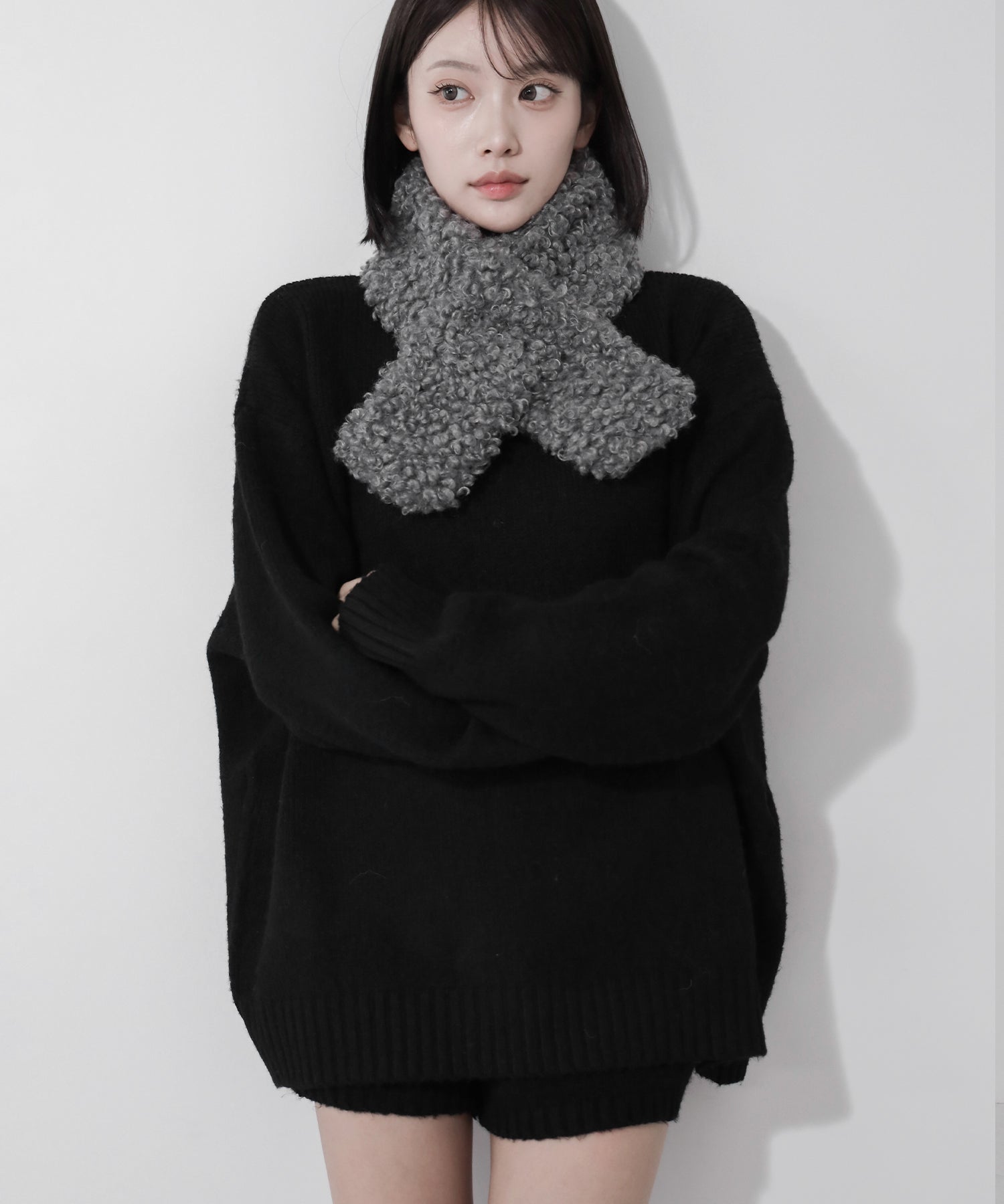 テディボアミニマフラー / teddy boa mini muffler